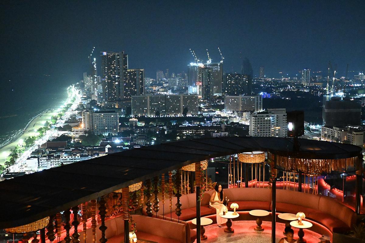 Thailand beach resort terrace