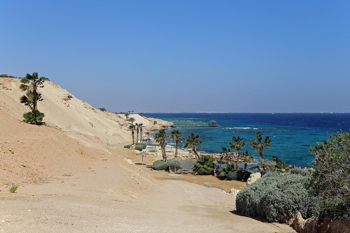 Red Sea resort pool