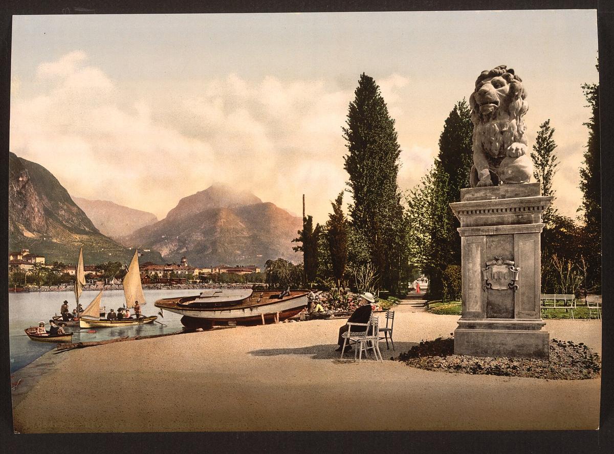 Lake Garda hotel garden