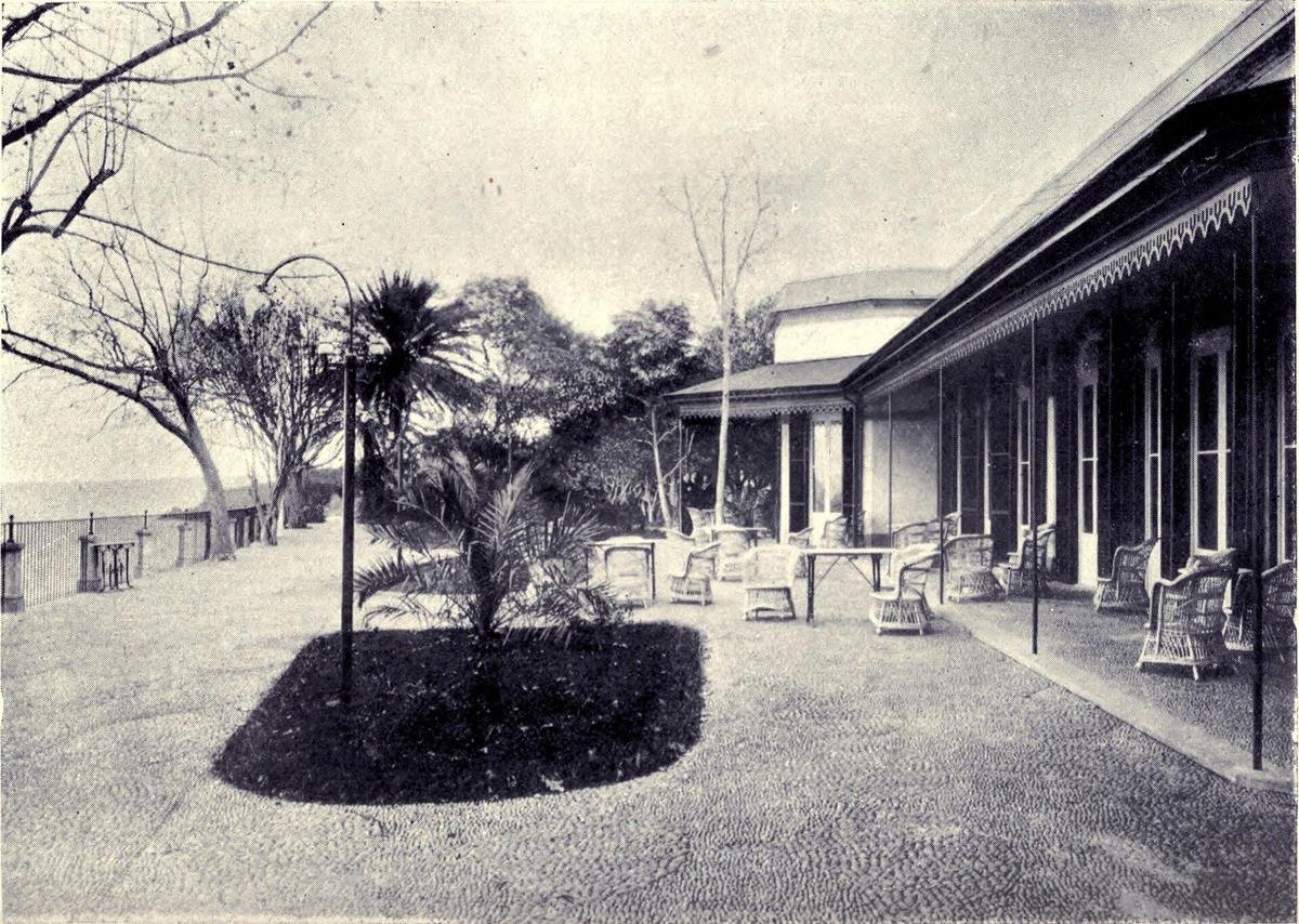 Madeira hotel garden terrace